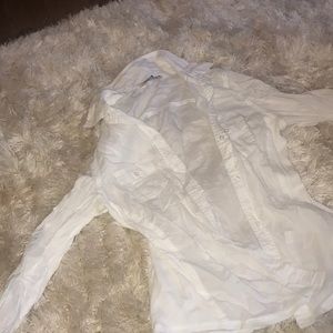 white button up